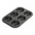 GoodCook 4-Piece Nonstick Steel Toaster Oven Set Sheet Pan, Rack, Cake Pan, and Muffin Pan Perspective: top