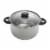 GoodCook® Dutch Oven Stainless Steel Perspective: top