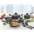 GoodCook® Nonstick Cookware Set Perspective: top
