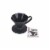 Bialetti Pour Over Coffee Maker - Black Perspective: top