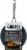 Bialetti Ceramic Pro Nonstick Saute Pan - Gray Perspective: top