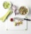 GoodCook® Touch Santoku Slicing Knife Perspective: top