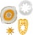 GoodCook® Touch Citrus Juicer - Yellow Perspective: top