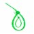 Great Neck Tools Cable Ties - Green Perspective: top