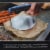 Razor Parchment Paper Non-Stick Liners Moisture-Resistant 8 x 8 Inch 50 Pack Perspective: top