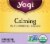Yogi Organic Calming Caffeine Free Tea Bags Perspective: top