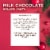 RUSSELL STOVER Christmas Milk Chocolate Hollow Foil Santa Perspective: top