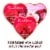 RUSSELL STOVER Valentine's Day Photo Heart Chocolate Gift Box Perspective: top