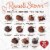 RUSSELL STOVER Valentine's Day Secret Lace Heart Assorted Milk & Dark Chocolate Gift Box Perspective: top