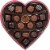 Russell Stover Velvet Assorted Chocolate Heart Valentine Candy Perspective: top