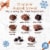 RUSSELL STOVER Christmas Caramels & Nuts in Milk & Dark Chocolate Gift Box Perspective: top