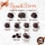 RUSSELL STOVER Assorted Dark Chocolate Gift Box, 9.4 oz Perspective: top