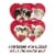 Russell Stover Assorted Chocolates Puppies Heart Valentine Candy Gift Box Perspective: top