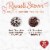 RUSSELL STOVER Valentine's Day Red Velvet Truffle in Milk & Dark Chocolate Heart Gift Box Perspective: top