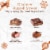RUSSELL STOVER Christmas Sugar Free Assorted Chocolate Candy Gift Box Perspective: top