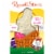 RUSSELL STOVER Easter Bunny Solid White Fudge Confetti Cake Candy Rabbit Perspective: top