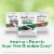 RUSSELL STOVER Sugar Free Dark Chocolate Mint Patties Candy, 2 oz bag Perspective: top