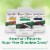 RUSSELL STOVER Sugar Free Dark Chocolate Mint Patties Candy, 4.5 oz bag Perspective: top