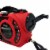Jensen Portable Weather Radio,Color Red JEP-650 Perspective: top