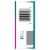 Tom's of Maine Fluoride-Free Antiplaque & Whitening Natural Toothpaste Peppermint Perspective: top