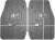 Armor All Custom Access 78831 2-Piece Grey All Season Truck/SUV Rubber Floor Mat Perspective: top