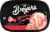 Breyers® Good Humor® Strawberry Shortcake Ice Cream Tub Perspective: top