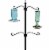 HUMMINGBIRD GREEN ANTIQUE BOTTLE FEEDER Perspective: top