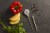Allrecipes Digital Pocket Thermometer - White Perspective: top