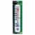 Taylor 3-1/4 W x 14-1/2 H Rustproof Tube Indoor & Outdoor Thermometer 5109 Perspective: top