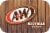 A&W® Root Beer Soda Mini Cans Perspective: top