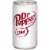 Diet Dr Pepper Soda Mini Cans Perspective: top