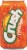 Crush Orange Soda Cans Perspective: top