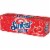 Sunkist Strawberry Soda Cans Perspective: top