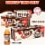 A&W Ice Cream Sundae Caffeine Free Soda Cans Perspective: top