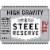 Steel Reserve High Gravity Malt Liquor Beer Perspective: top