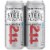 Steel Reserve High Gravity Malt Liquor Beer Perspective: top