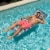 Intex 58894EP 18-Pocket French Mattress Suntanner Pool Lounger Float w/ Headrest Perspective: top