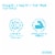 Intex SnapSet Instant Above Ground Swimming Kiddie Pool - Deep Sea Blue Perspective: top
