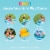 Intex 96 x 78 x 28 Inflatable Jungle Adventure Play Center Spray Kiddie Pool Perspective: top