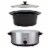 Nesco Stainless Steel Analog Slow Cooker Perspective: top