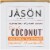 Jason Simply Coconut Soothing Toothpaste Perspective: top