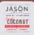 Jason Simply Coconut Whitening Toothpaste Perspective: top
