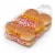 Grandma Sycamore's Sesame Seeded Hamburger Buns Perspective: top