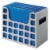 Pendaflex® DecoFlex Desk Top Hanging Folder File - Granite Perspective: top