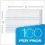 Oxford® Esselte Ruled Index Cards - White Perspective: top