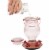 Perky-Pet Rose Gold Top-Fill Glass Hummingbird Feeder Perspective: top