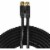 RCA 25 Ft. Black Digital RG6 Coaxial Cable VH625R Perspective: top