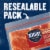 Wright Brand Applewood Real Wood Smoked Thick Cut Bacon Stack pack Perspective: top