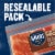 Wright Brand Hickory Real Wood Smoked Thick Cut Bacon Stack Pack Perspective: top