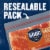 Wright Brand Maple Flavored Real Wood Smoked Thick Cut Bacon Stack Pack Perspective: top